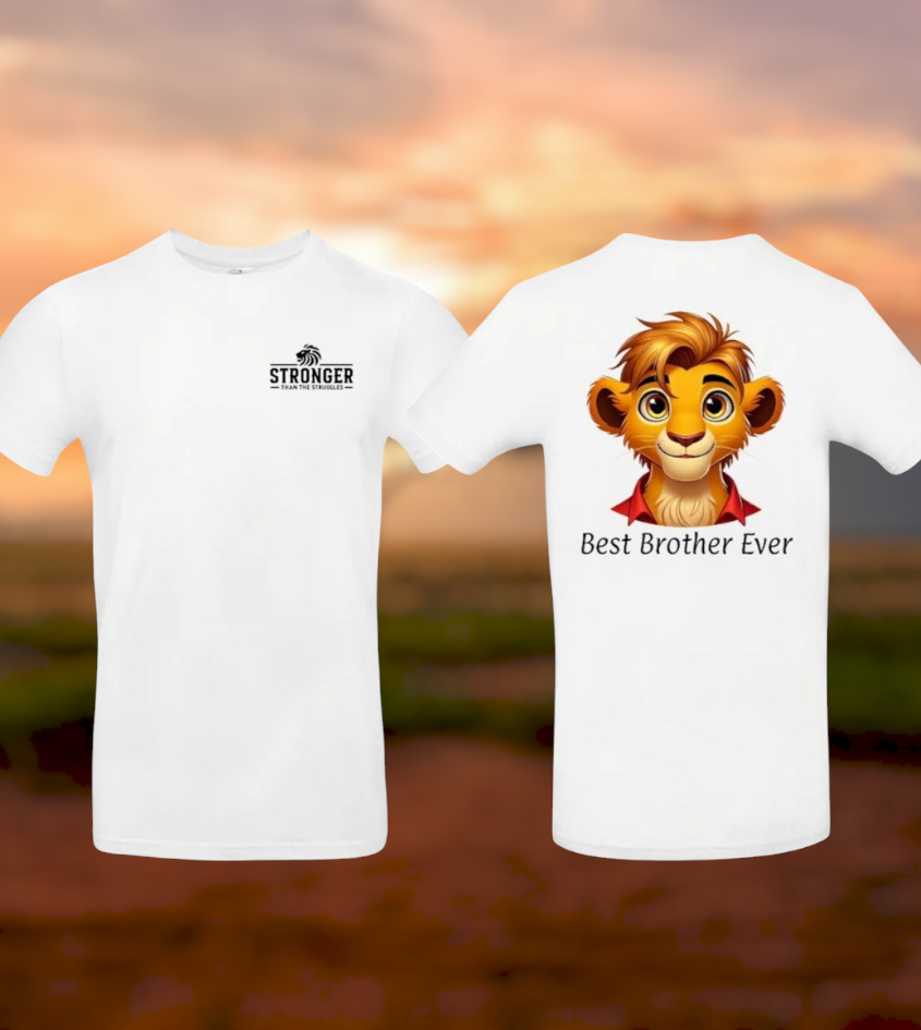 Best Brother Ever Jongens T-Shirt – Animals Edition