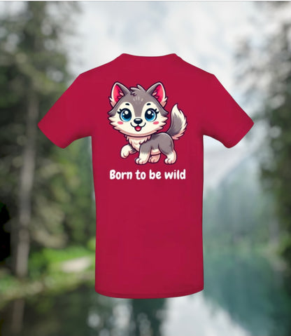 Born To Be Wild Meisjes T-Shirt – Animals Edition