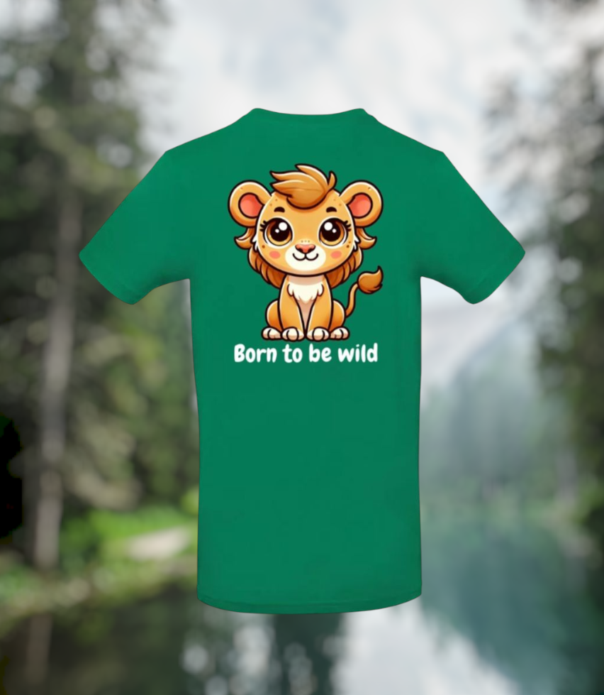 Born To Be Wild Meisjes T-Shirt – Animals Edition