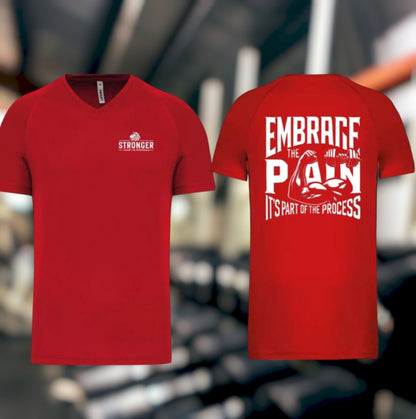 Embrace The Pain Heren Sport T-Shirt