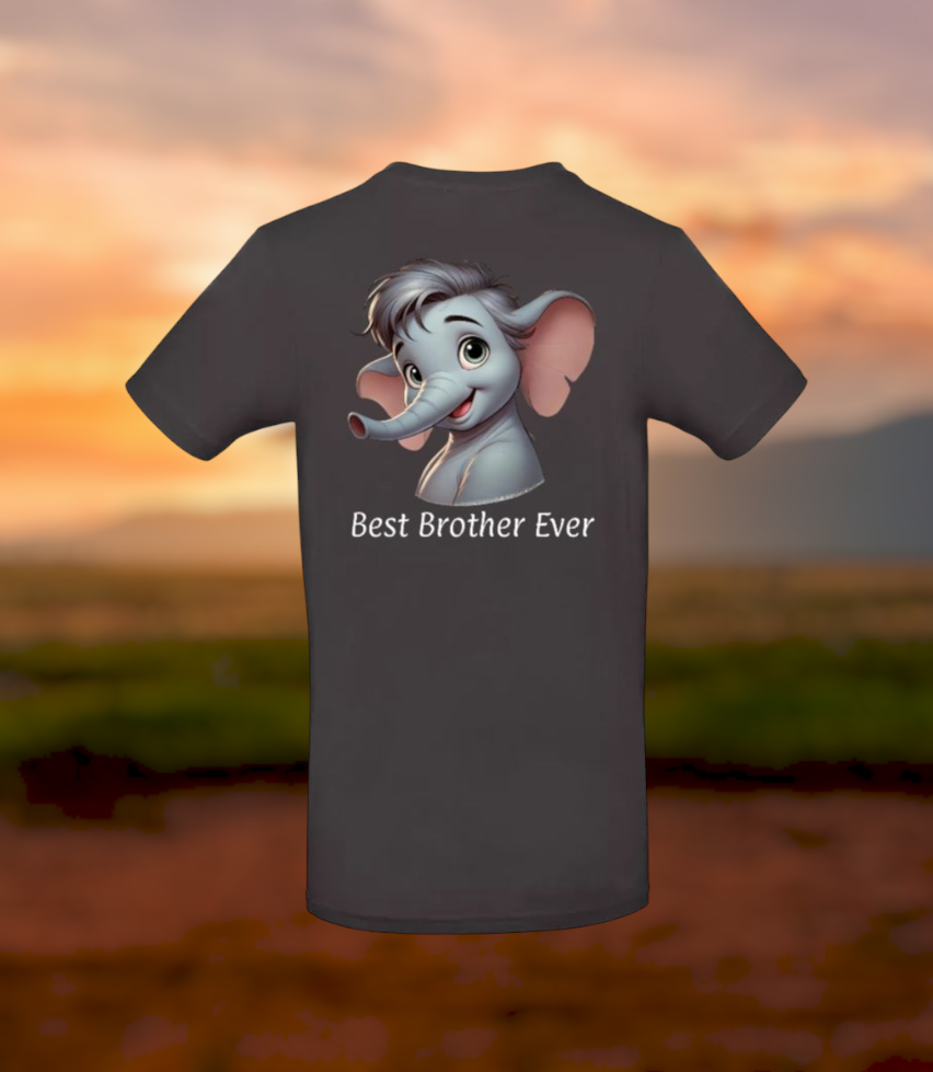 Best Brother Ever Jongens T-Shirt – Animals Edition