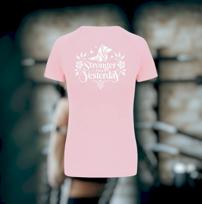 Stronger than yesterday Sport T-Shirt