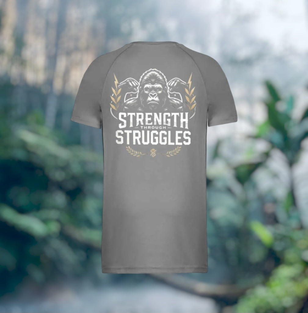 Strength Through Struggles Heren Sport T-Shirt