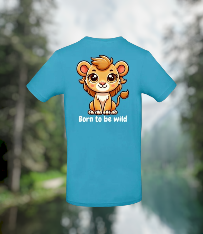 Born To Be Wild Meisjes T-Shirt – Animals Edition