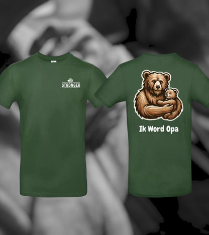 Ik Word Opa Heren T-Shirt - Animals Edition