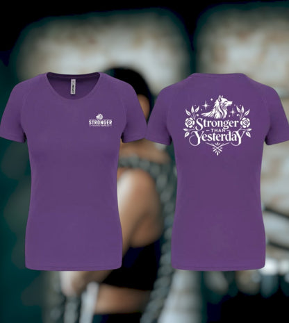 Stronger than yesterday Sport T-Shirt