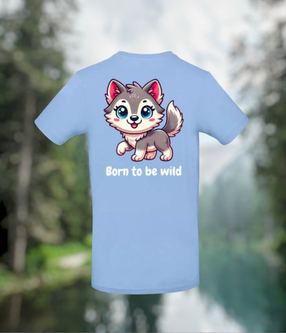 Born To Be Wild Meisjes T-Shirt – Animals Edition