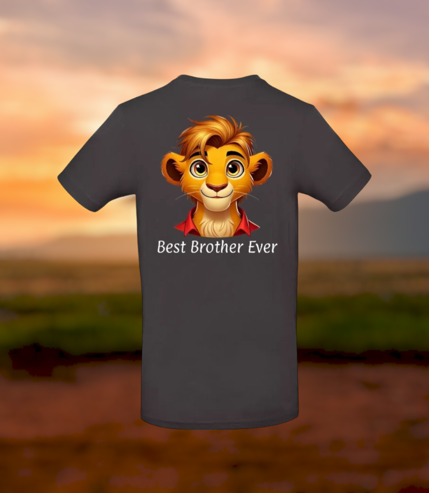 Best Brother Ever Jongens T-Shirt – Animals Edition