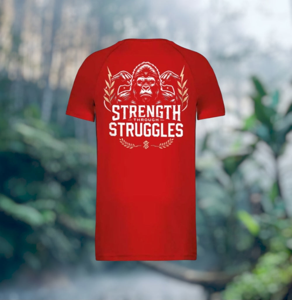 Strength Through Struggles Heren Sport T-Shirt