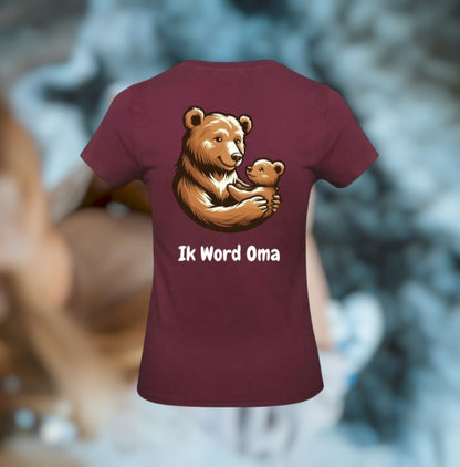 Ik Word Oma Dames T-Shirt - Animals Edition