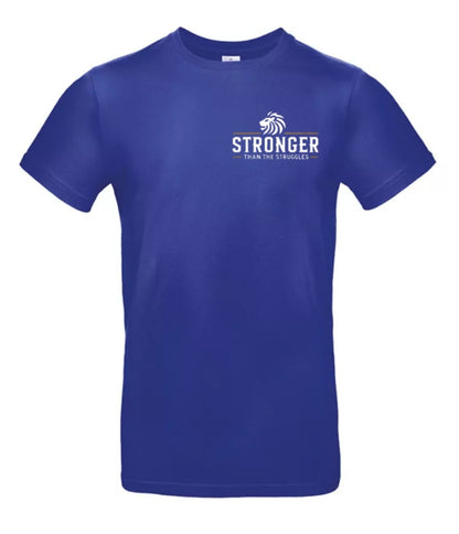 Stronger Than The Struggles Heren T-Shirt - Original Edition (Zwart/Bronze & Wit/Bronze Logo)