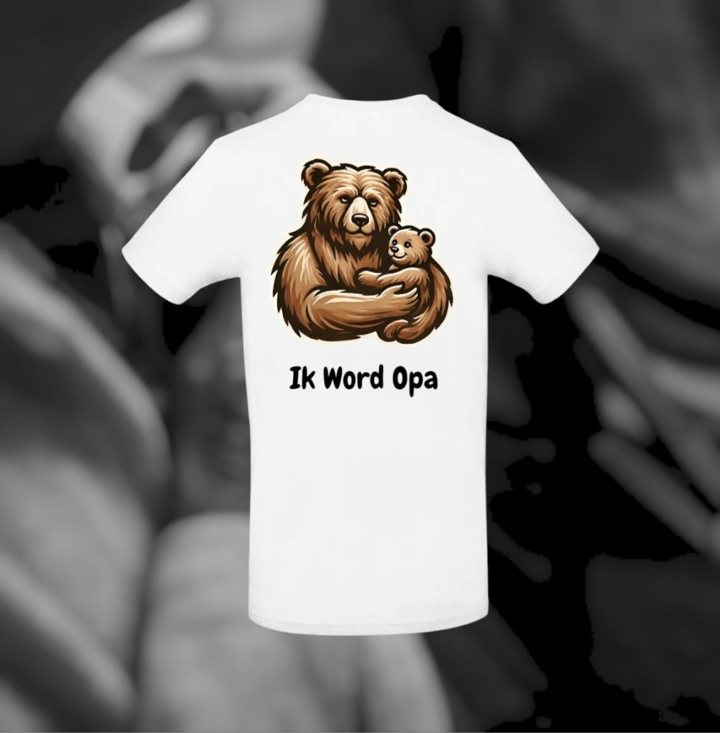 Ik Word Opa Heren T-Shirt - Animals Edition