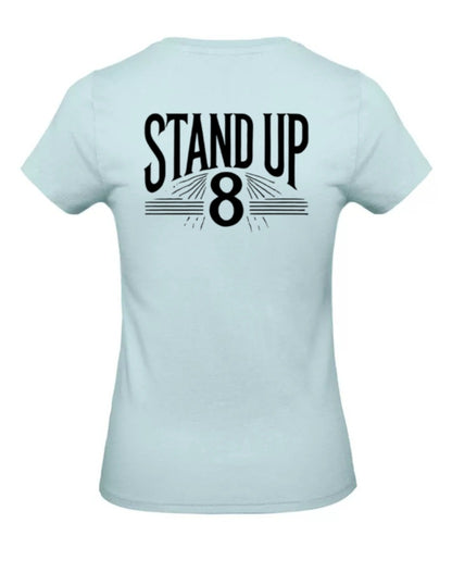 Rise Again Dames T-Shirt - Classic Edition (Witte & Zwarte logo's)