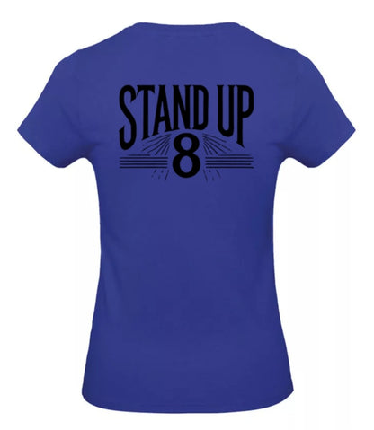 Rise Again Dames T-Shirt - Classic Edition (Witte & Zwarte logo's)