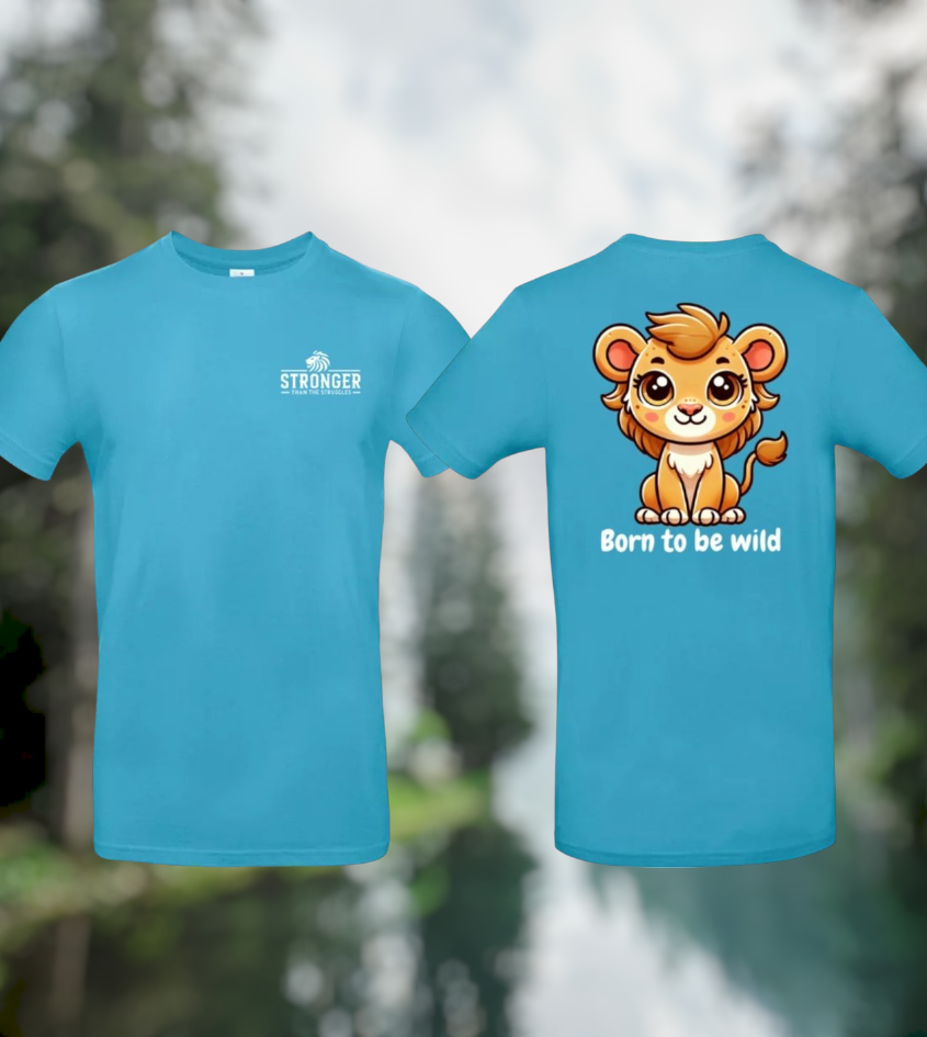 Born To Be Wild Meisjes T-Shirt – Animals Edition